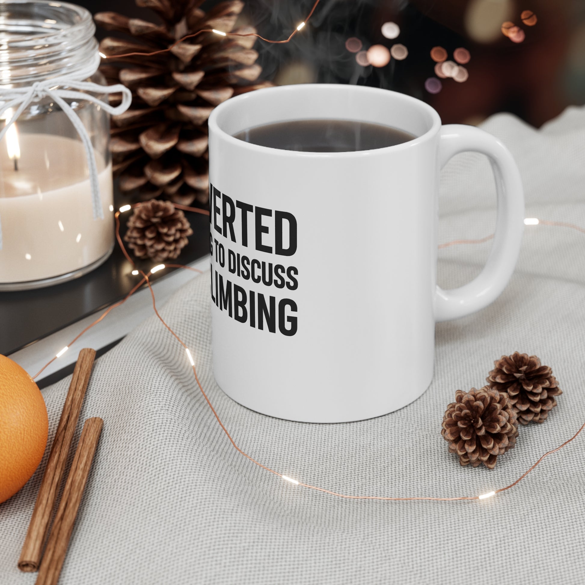 Introverted Rock Climber Mug